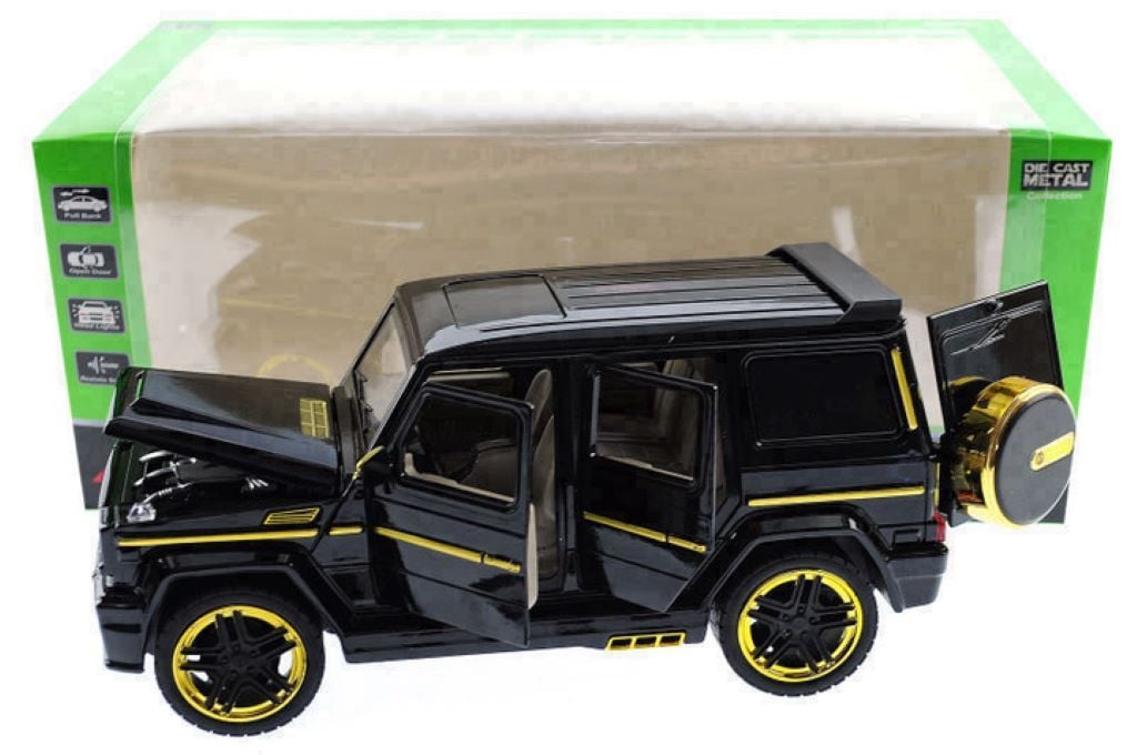 Машина метал 1:24 Mersedes Benz G65 в коробці 28*15*12см 7688MS Автопром