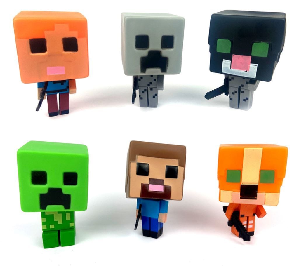 Герої Pop Minecraft зі зброєю мікс видів у коробці 16*11,5*9см 18892 Китай