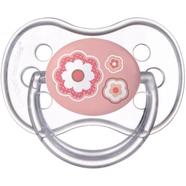 Пустушка силіконова симетрична 0-6 міс рожева 22/580pin canpol