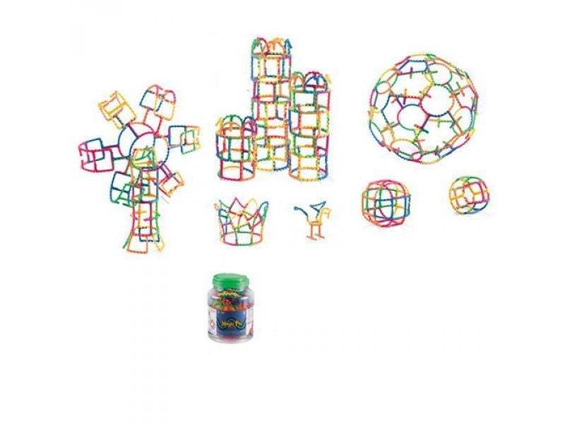 Конструктор 60л Magic Pic у пластик.банці BK4455 Китай