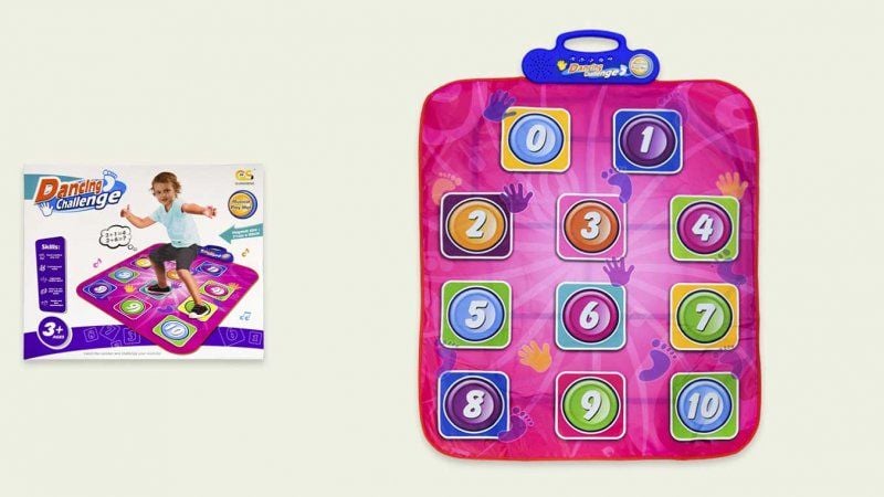 Музичний коврик  Танцювальний 4 мелодії на батар 71*93 у коробці 39*6*32см GS20932A Китай