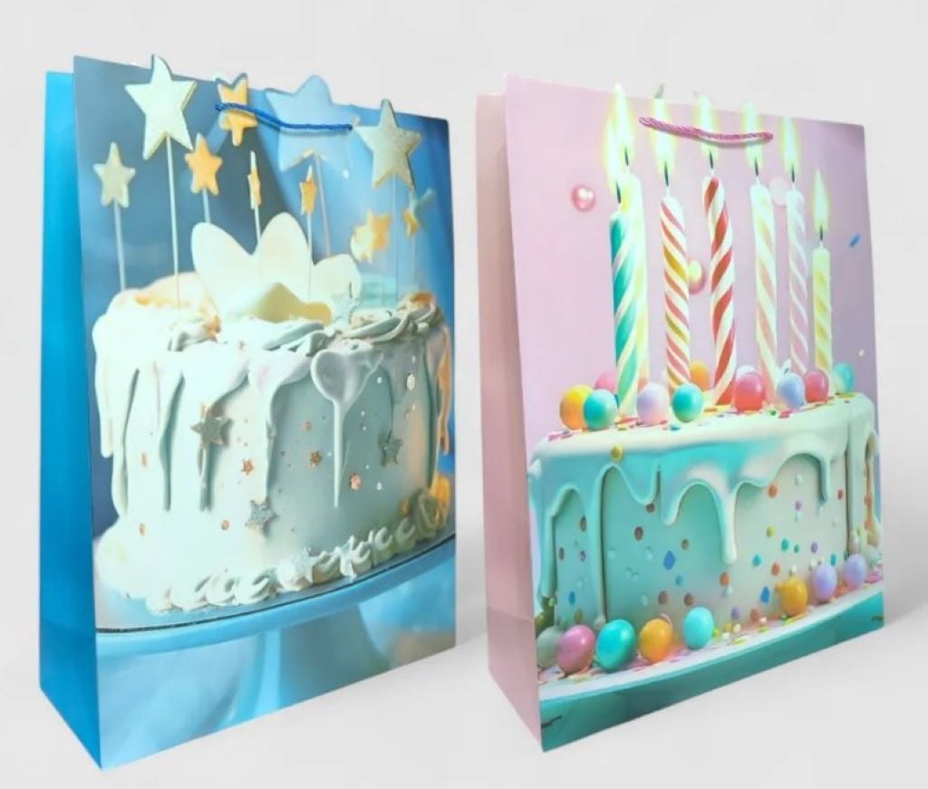 Пакет 40*55*15 см подарунковий вертікальний мікс видів DV-BK5771 Китай