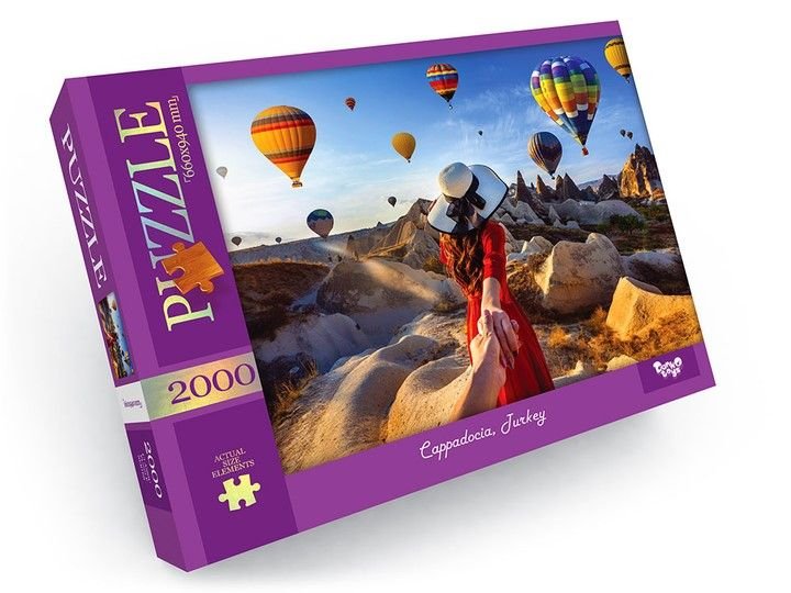 Пазли 2000ел Cappadocia Turkey 660*940 коробка 35*26*4см C2000-01-03 danko toys