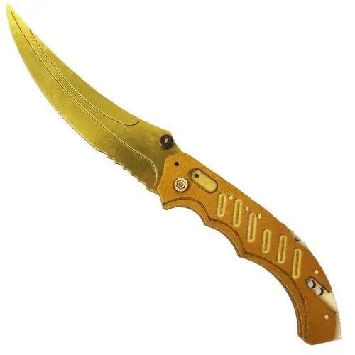 Ніж Фліп Gold дерево на планшеті 28*7см 360115 україна