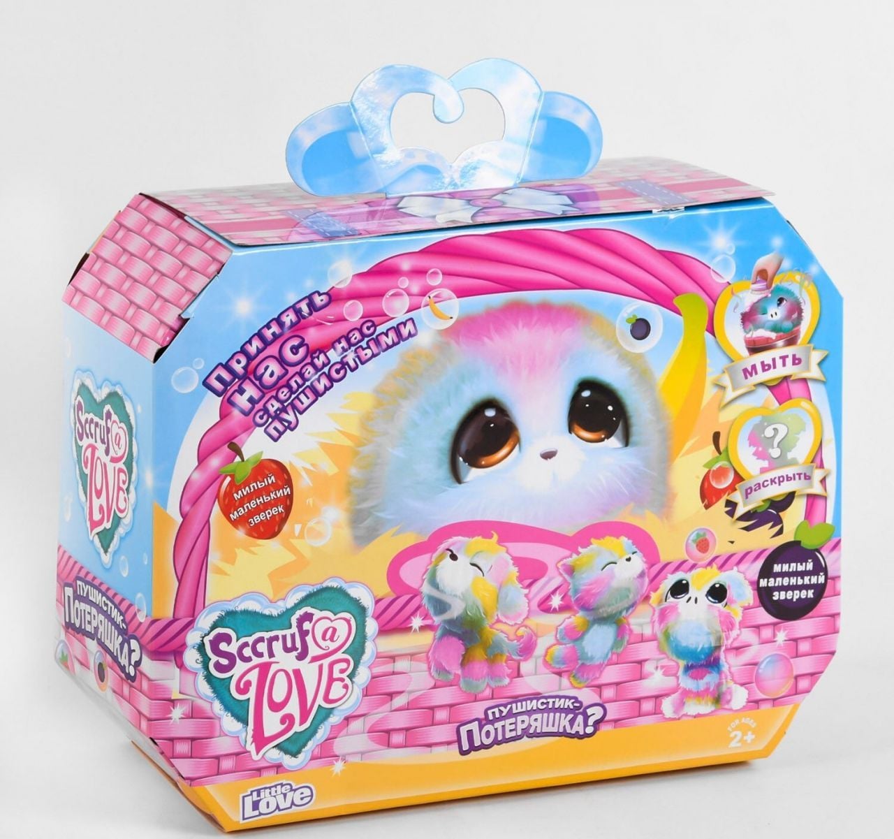 Няшка-Потеряшка тваринка  коробка 24*32*12 см 679 Китай