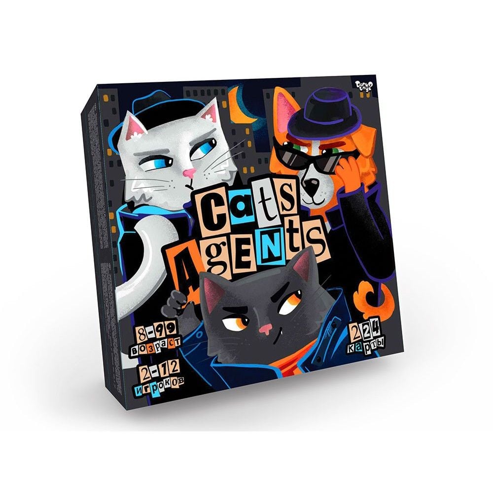 Гра Cats Agents рос у коробці 25*25*4см G-CA-01-01 danko toys
