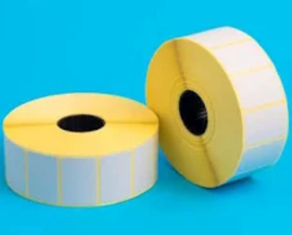 Термоетикетка цінник 1000шт 3*2см білі 995987 Китай