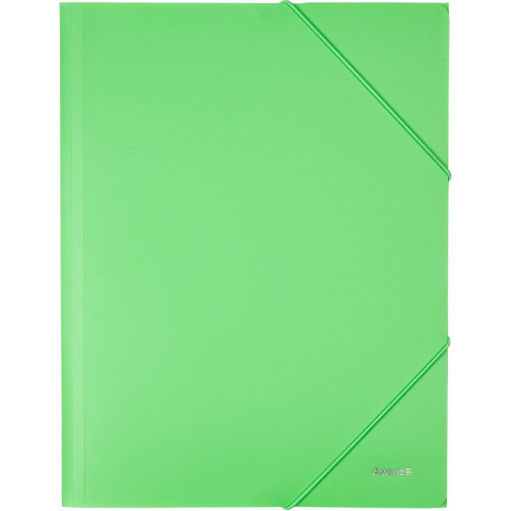 Папка конверт А5 на гумці неом'ята пластикова 1514-09A Axent