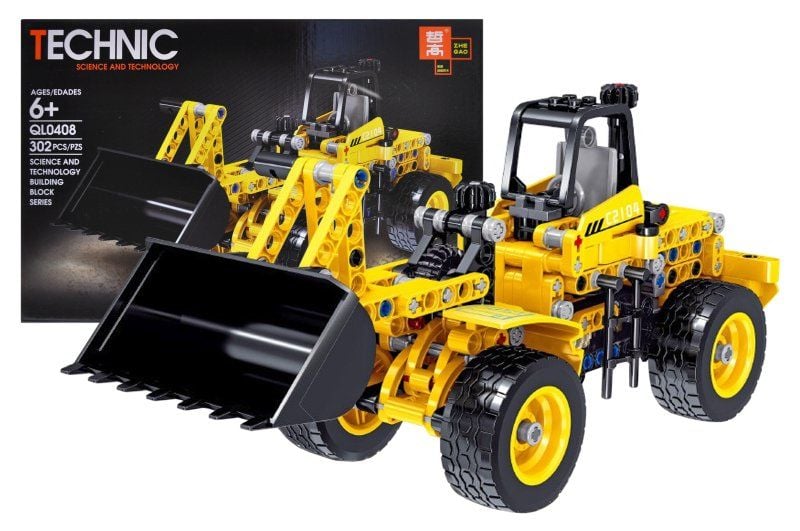 Конструктор екскаватор 302 дет Technic коробка 42*28*7см QL0408 Китай