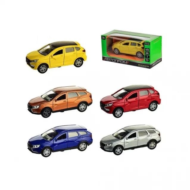 Машина мет 1:32 інерція відкрив двері звук світло коробка 14*7*6,5см 3280 Автопром