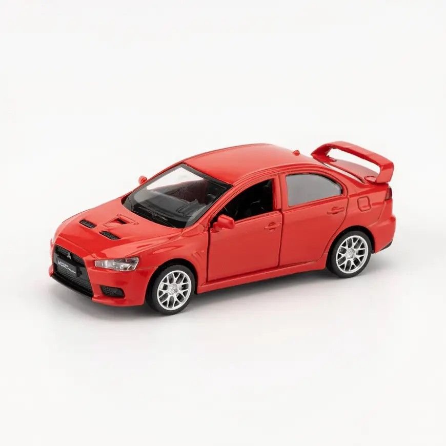 Машина мет 1:41 Mitsubishi Lancer Evolution інерція відкрив двері коробка 14*7*6,5см 4335 Автопром