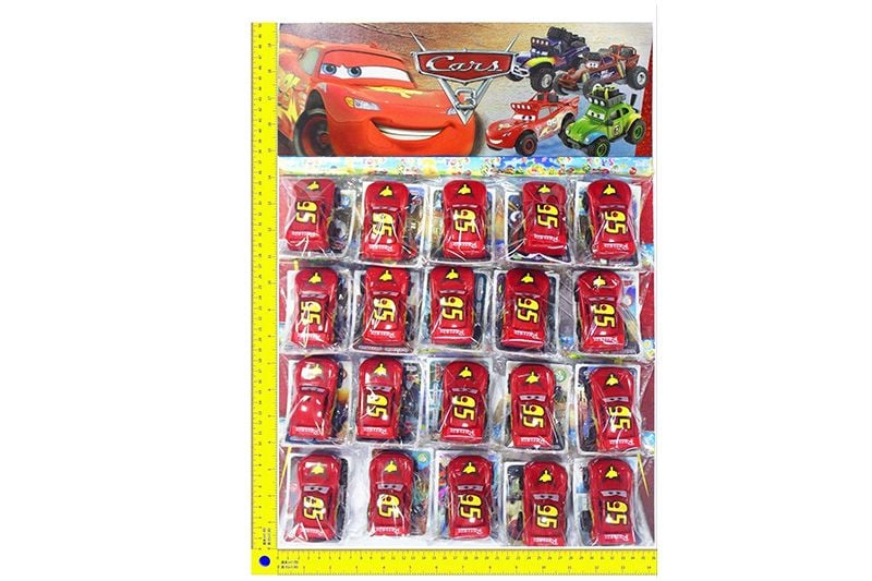 Машина Молнія МакКуін  інер 7,5*4,5*3,5см 20шт на планшеті по шт 19812 Китай