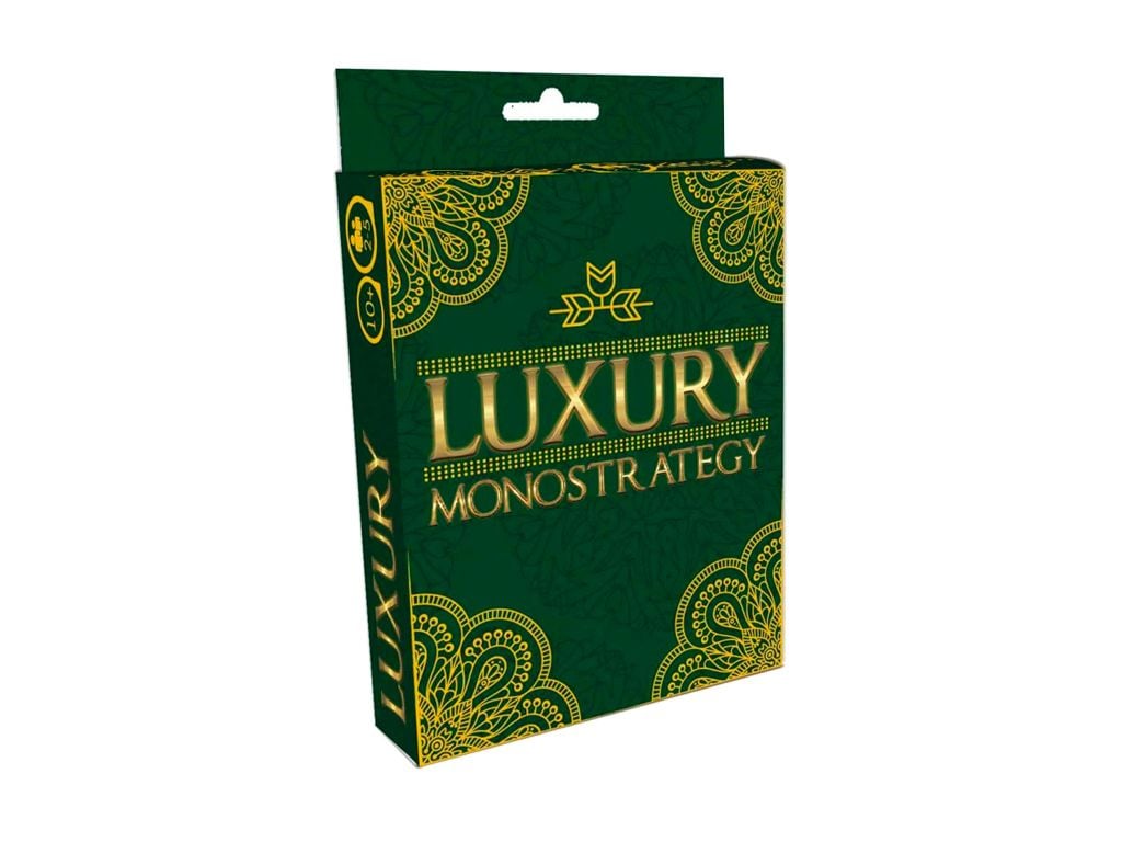 Гра Luxiry monostrategy картки 110шт коробка 30658 Strateg