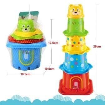 Пірамідка логіка Ведмедик сітка 12*10*10см 617-31 Китай