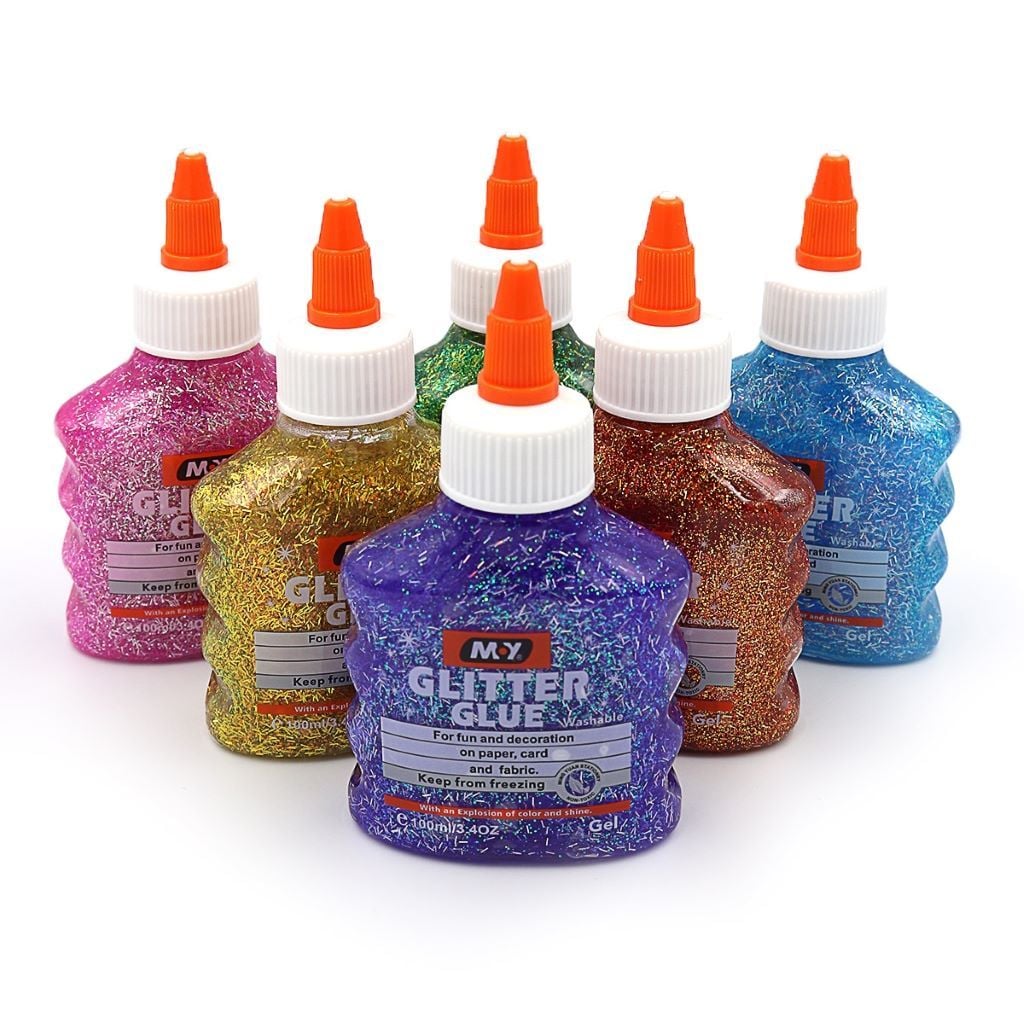 Клей глітерний з блискавками  для творчості 100мл 932 Китай