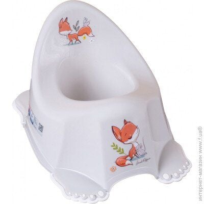 Горщик Лісова казка з протиковзкою гумою музичний пластм PO-069-111 TEGA  BABY