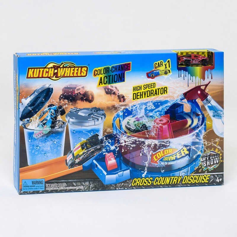 Трек фарбування авто  машина міняє колір коробка 50*32*7см S8858 Китай