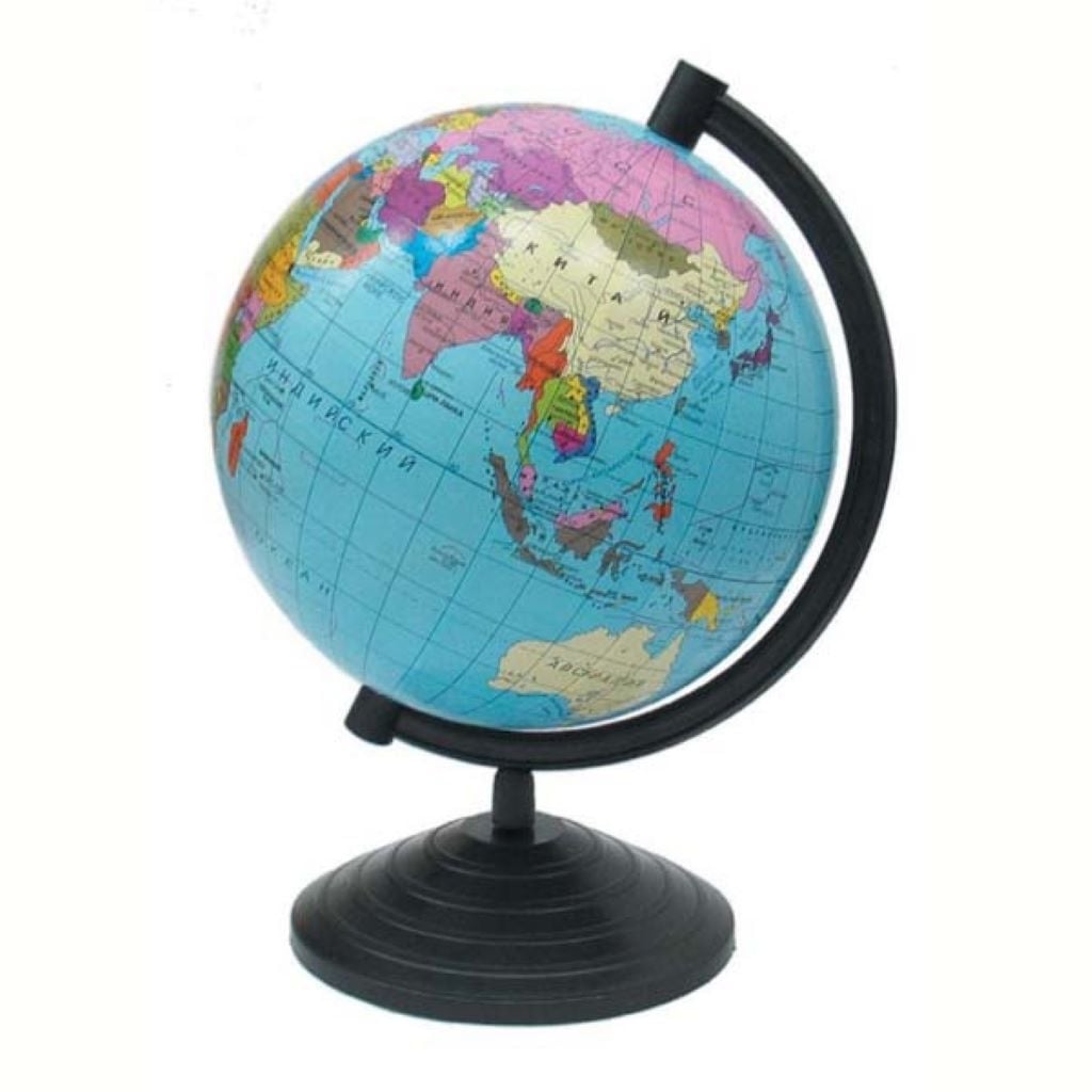 Глобус політичний 220мм напідставці у пакеті 23398 Марко Поло