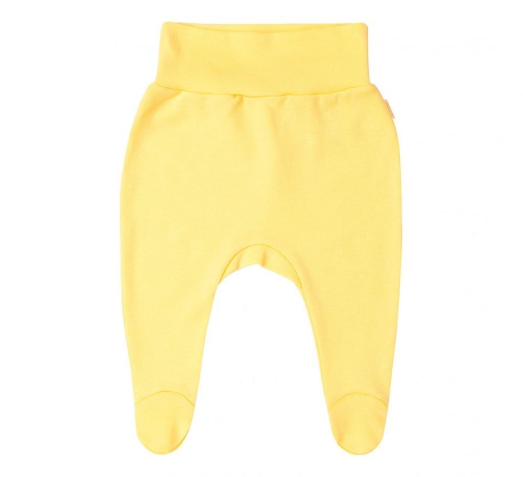 Повзунки дитячі байка однотонні євро гумка жовтий П39б Bembi 56р
