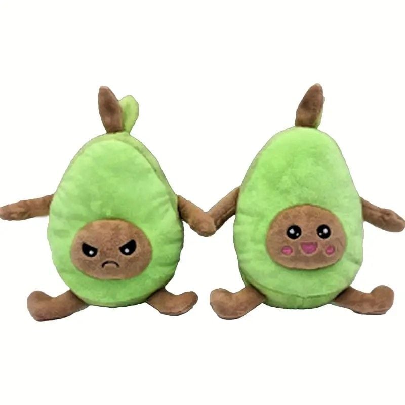 М'яка іграшка 2 в 1 Авокадо вивертиш - злий і добрий 18см M069 україна