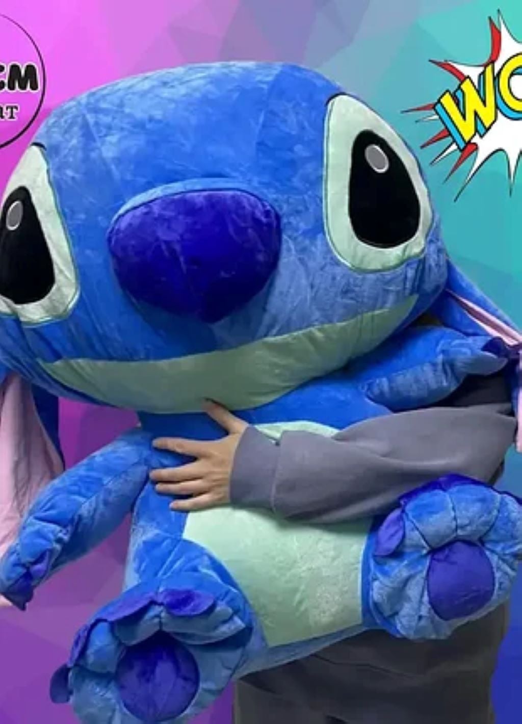 М'яка іграшка Стіч 70см блакитний MI0106 Китай