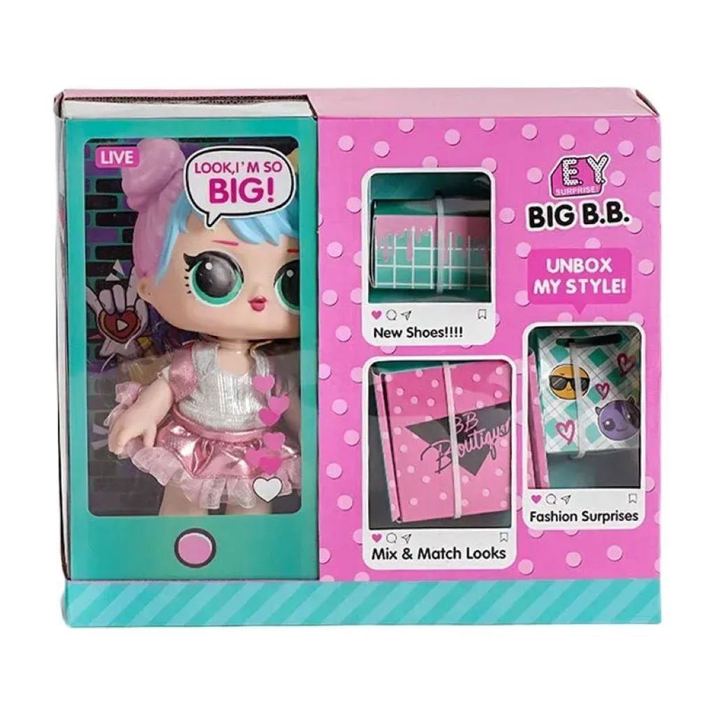 Лялька BIG.B.B. 26см з аксесуарами в коробці 35*30*13см EY2403/1 Китай