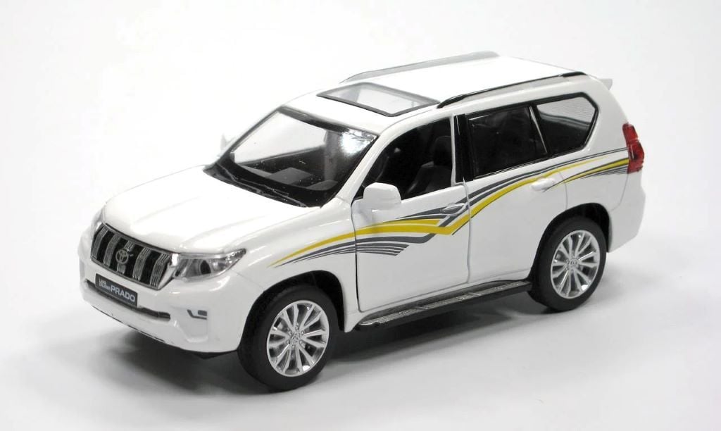 Машина металева 1:32 Toyota Lang Cruiser Prado звук світло відкр  двері коробка 18*9*9см 68482 Автопром