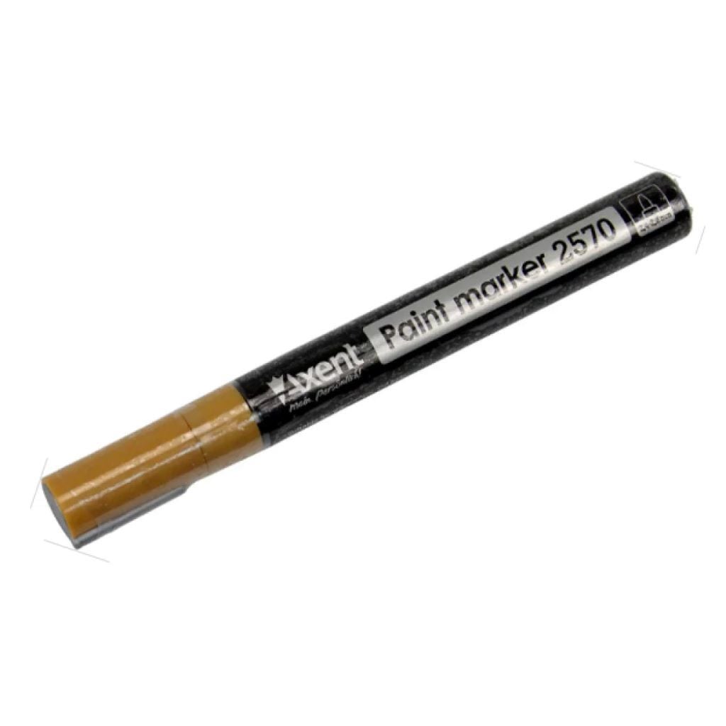 Маркер лаковий 2,4-2,8 мм золото 2570-35-A Axent