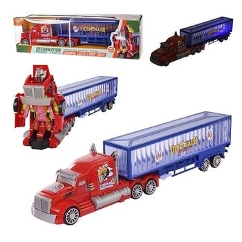 Трансформер трейлер на  бат муз світло коробка 40*11,5*8,5см AK-989 Китай