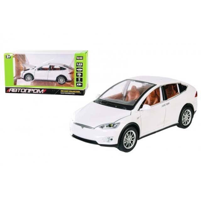 Машина метал 1:22 бат світло звук відкрив двері капот інерція коробка 29*15*14см 7574A Автопром