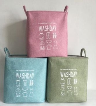 Кошик для іграшок тканинний  водонепронекний мікс видів пакет 36*27см CLR621 Китай