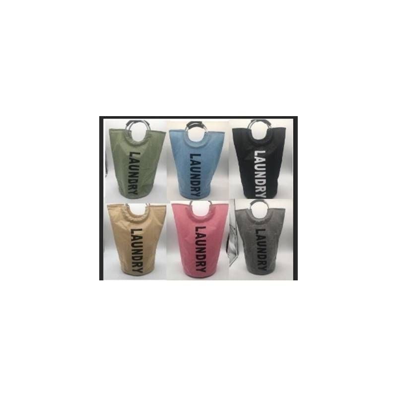 Кошик для іграшок тканинний водонепроникний мікс видів з круглими метал.ручками пакет 30*60см CLR625 Китай