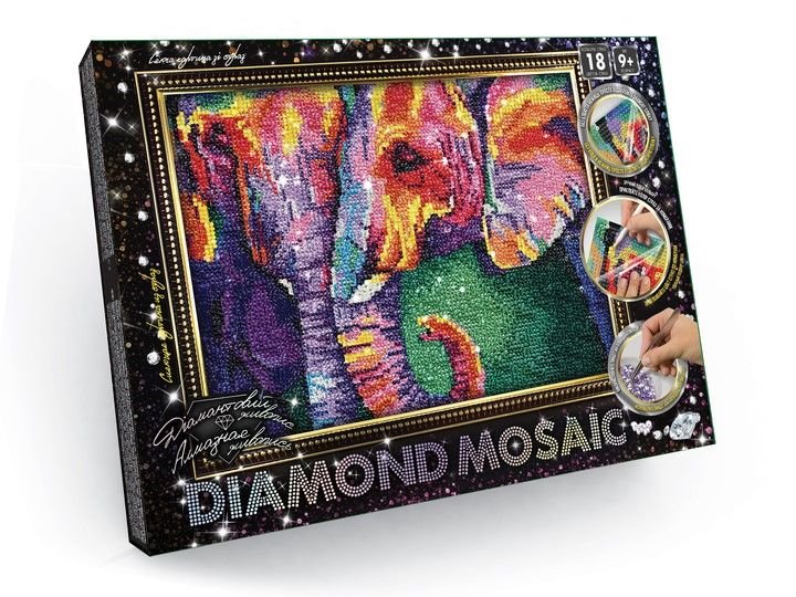 Алмазний живопис Diamond Mosaic в коробці 35*25*3см DM-03-05 danko toys