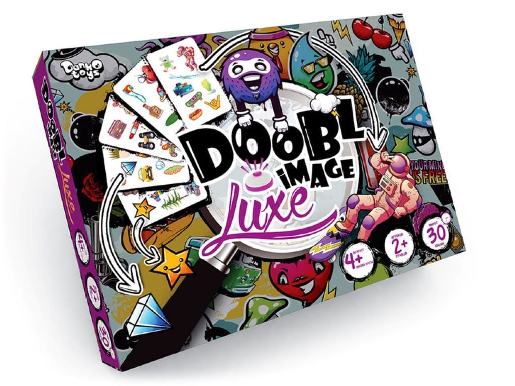 Настільна гра Doobl Image LUXE у коробці 39*29*5см DBI-03-01 Danko toys