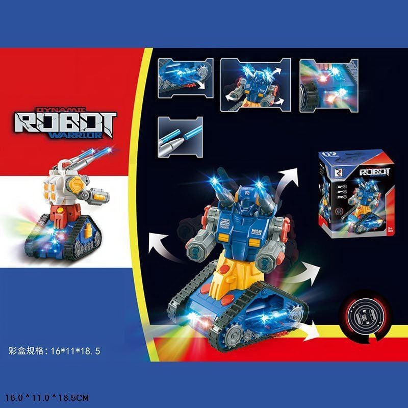 Робот-трансформер  на бат коробка 18,5*16*11см ZR152 Китай