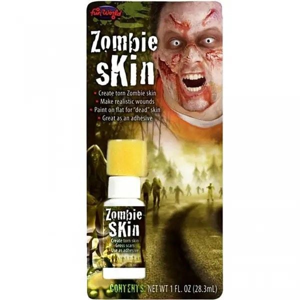Грим зомбі латексна кожа у бутилці на планшеті 999252 Китай