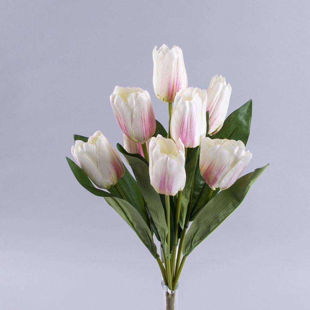 Штучн квітиі Тюльпан букет 7-9 головок 38см 82893 Китай