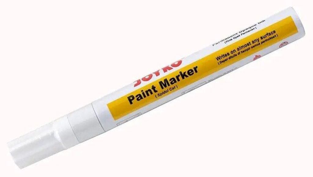 Маркер лаковий перманентний білий PTM-37 Joyko