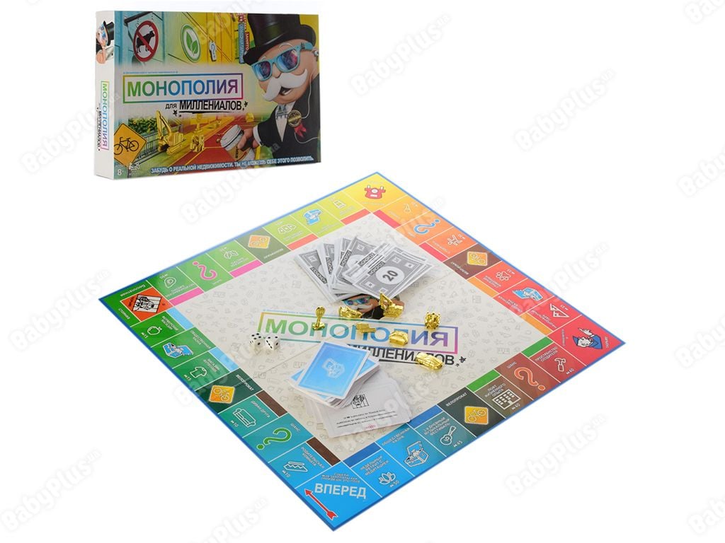Настільна гра Монополія для мілліонерів у коробці 44*27*5см SC806E Китай