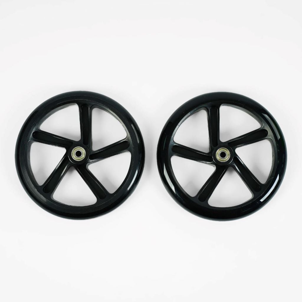 Колесо для самокату PU 200мм чорні 2шт у пакеті PU-3508/200 Best scooter