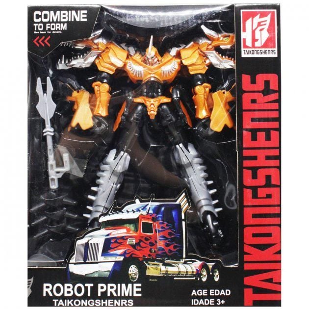 Трансформер Talkongshenrs робот машина зброя в коробці 21*25*8см 99103 Китай