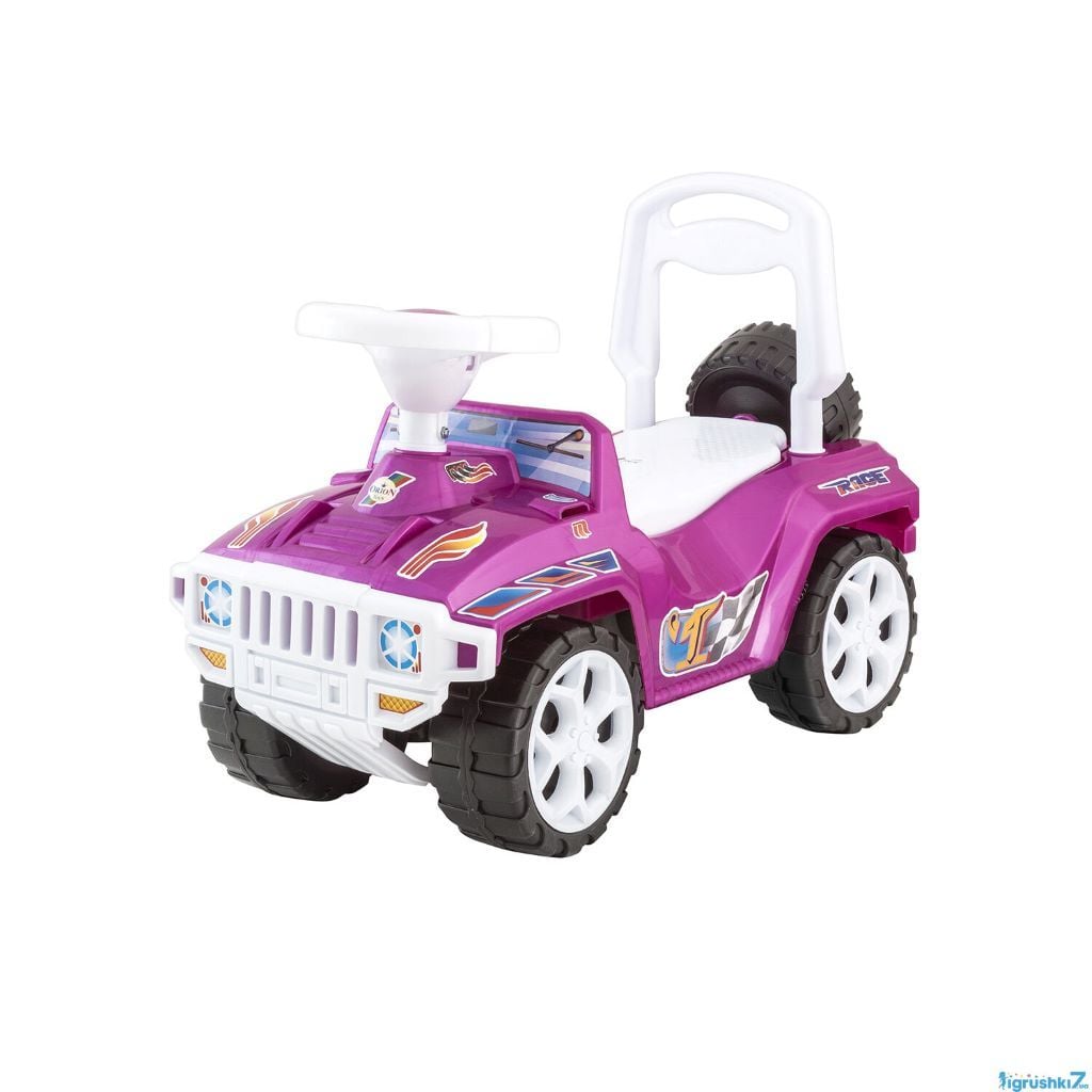 Толокар машина з кермом Хаммер рожева 419-рож Оріон