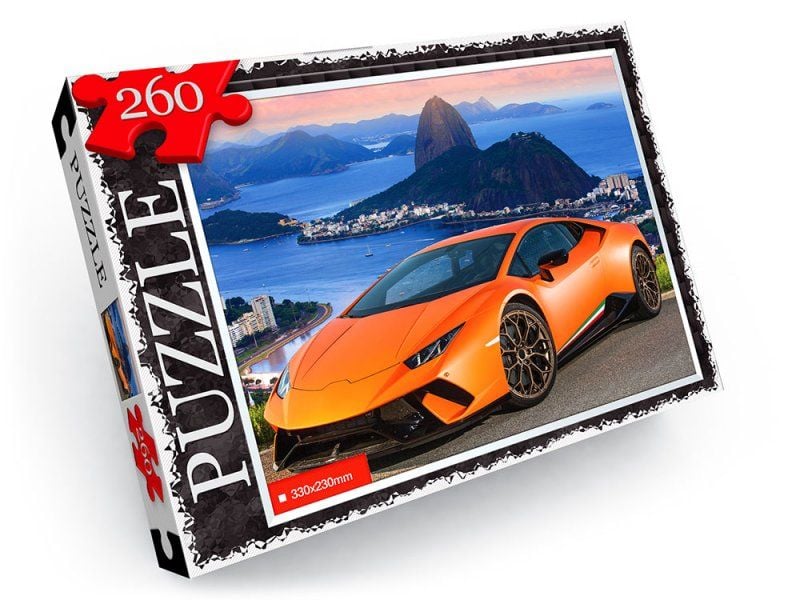 Пазли 260 дет Машина 330*230мм коробка C260-13-15 danko toys