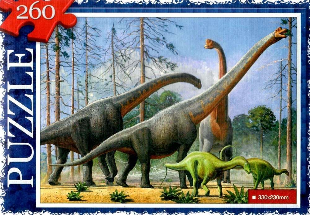 Пазли 260дет Динозаври коробка 260-13-06 danko toys