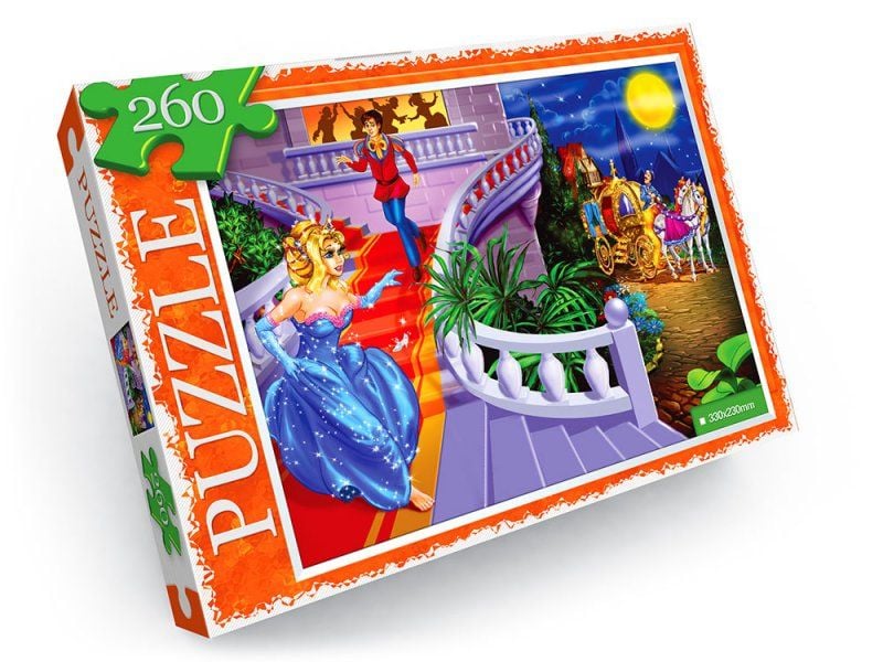 Пазли 260 дет Попелюшка 330*230мм  коробка C260-13-03 danko toys