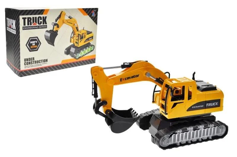 Машина будтехніка на бат звук світло  коробка 21,5*13*13см YF30898A Китай