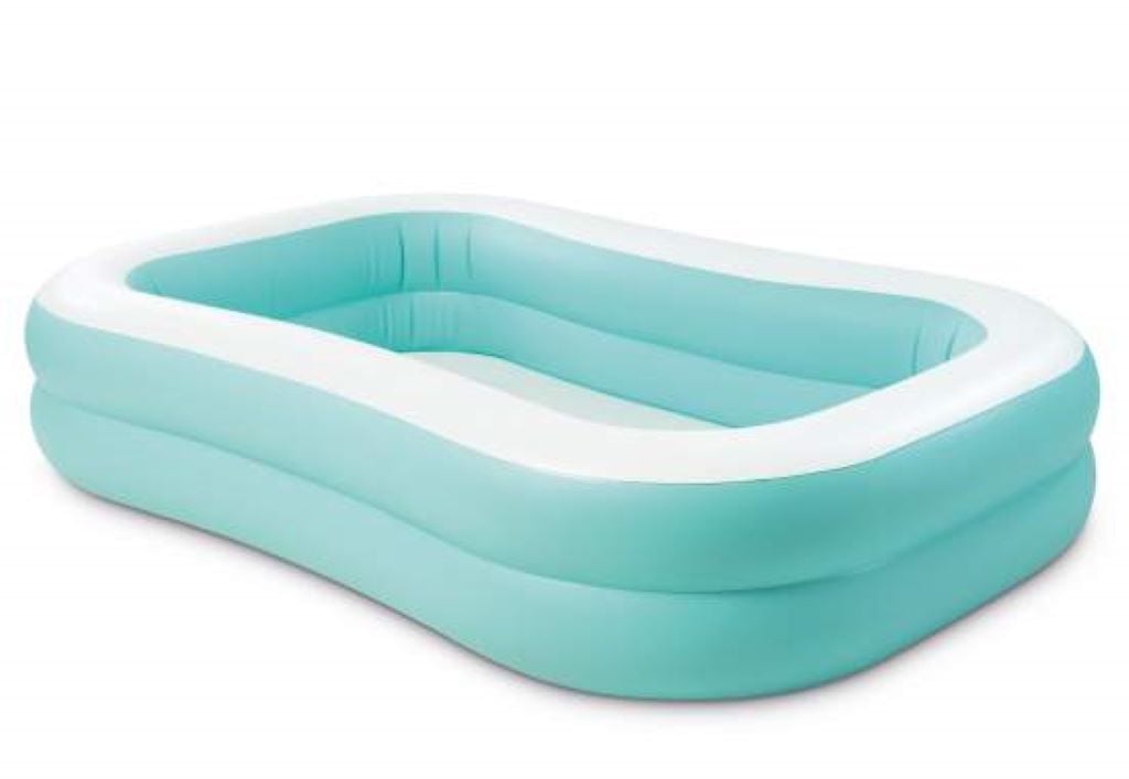 Басейн надувний Аква 2 кільця 229*152*48см 600л у коробці 57181NP intex