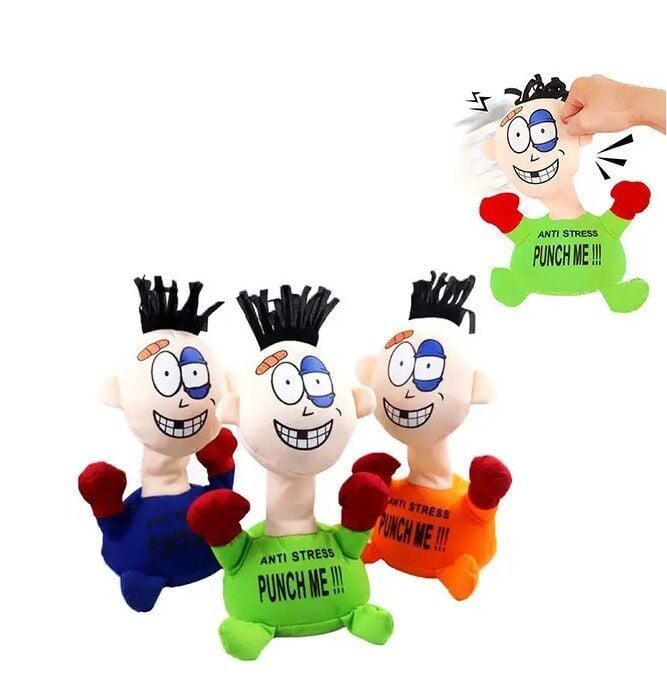 Удар мене 19см на бат звук датчик на голові на присосках 50092 Китай