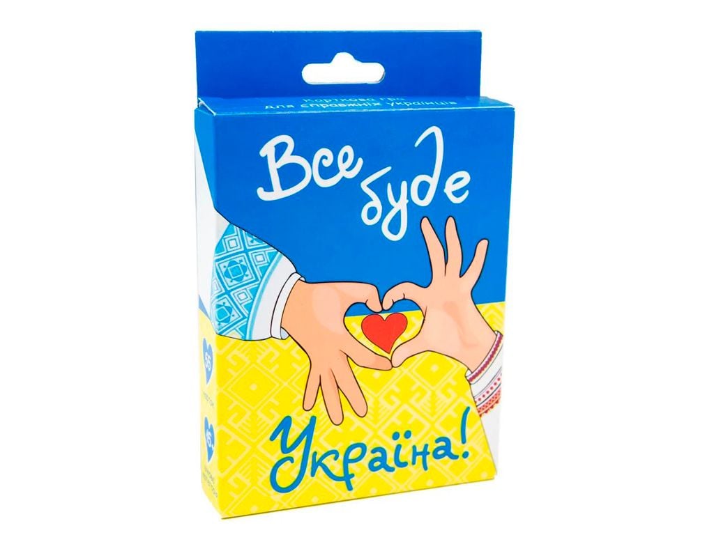 Гра настільна карткова Все буде Україна укр у коробці 30370 Strateg
