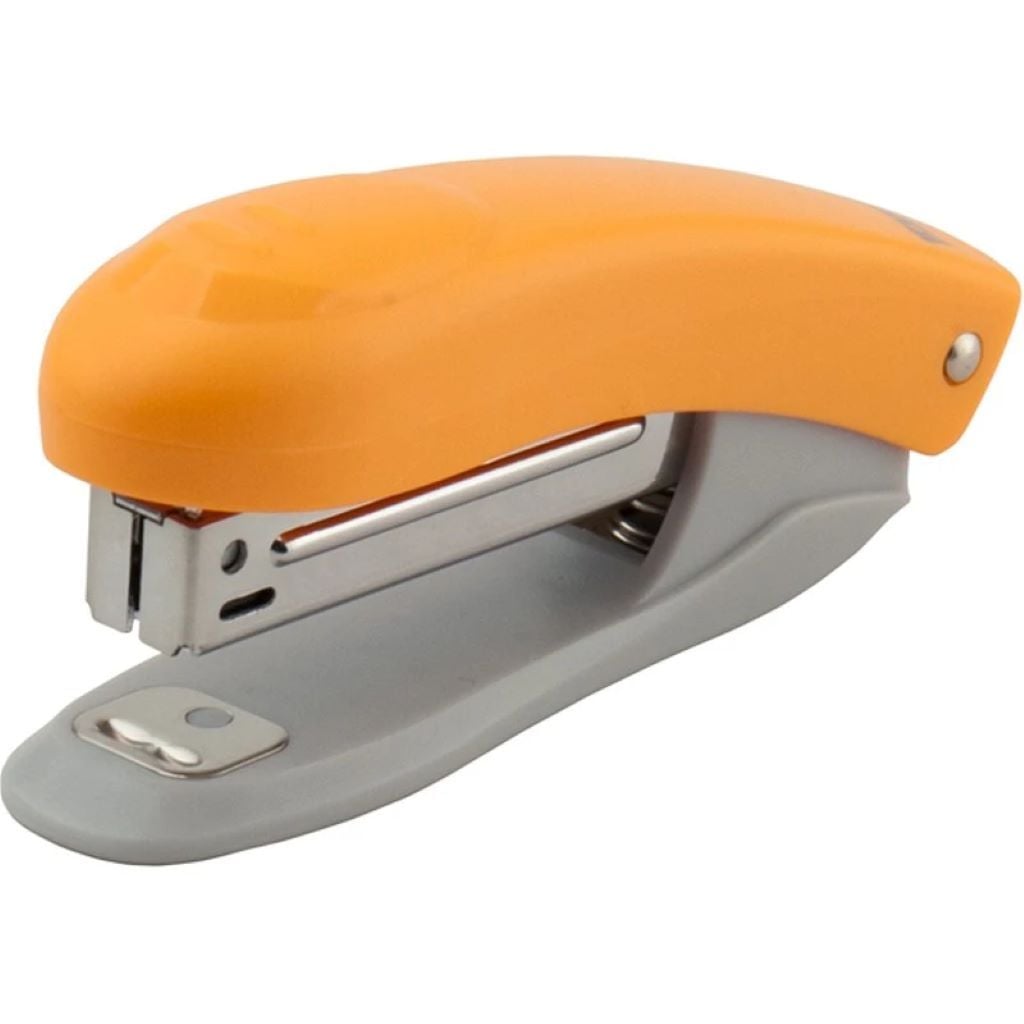 Степлер №10/5 12арк оранжевий коробка 9*4,5*2,5см 4813-12-A Axent